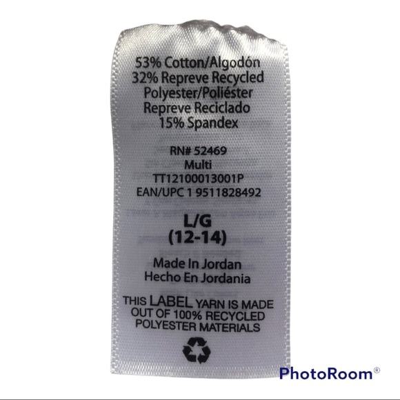 Time and Tru White /Blue Stripe Pants - Picture 4 of 4